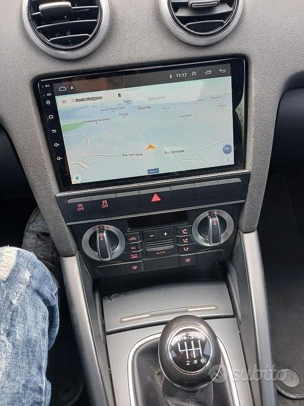 Usata Audi A3 S-Line 150 CV (110 kW) 2011 Bianco Berlina