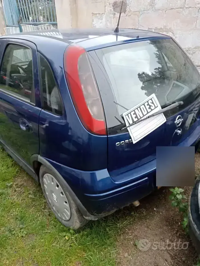 Usata Opel Corsa 2005 Blu Utilitaria