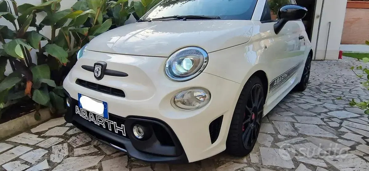 Usata Abarth 595 Competizione 180 CV (132 kW) 2017 Bianco Coupé