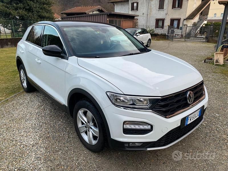 Usata VW T-Roc 115 CV (84 kW) 2019 Bianco SUV