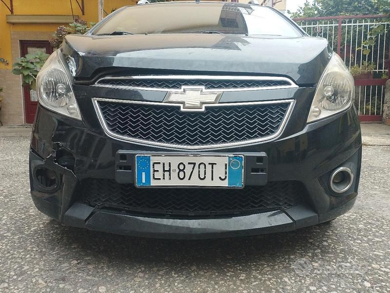 Begagnad Chevrolet Spark LT 81 HK (59 kW) 2011 Svart Halvkombi
