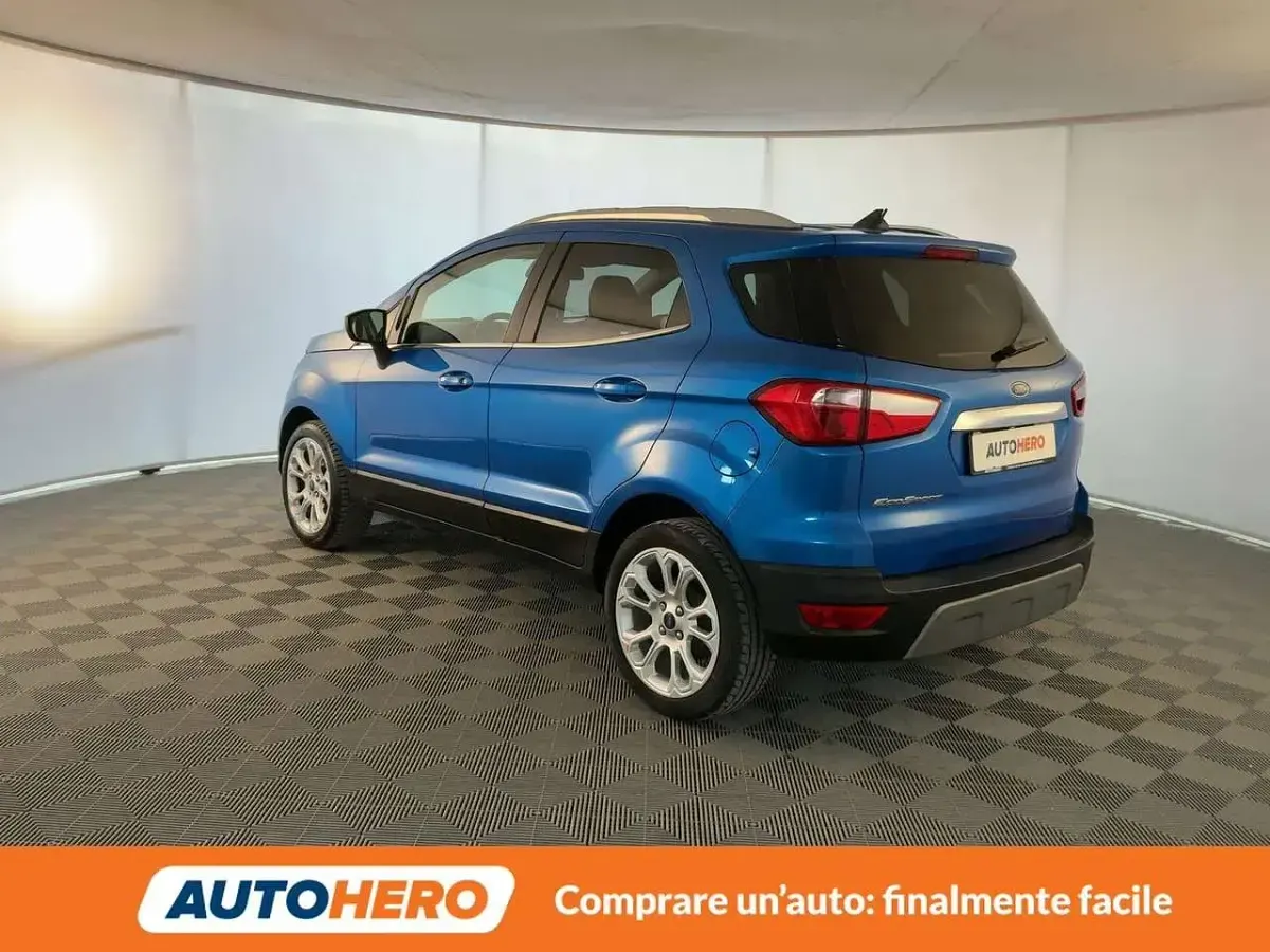 Usata Ford Ecosport Titanium 125 CV (91 kW) 2020 Blu/azzurro SUV