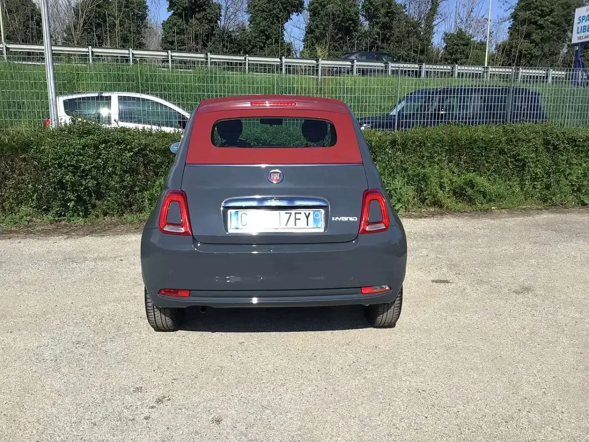 Usata Fiat 500 69 CV (50 kW) 2022 Carrara Cabrio