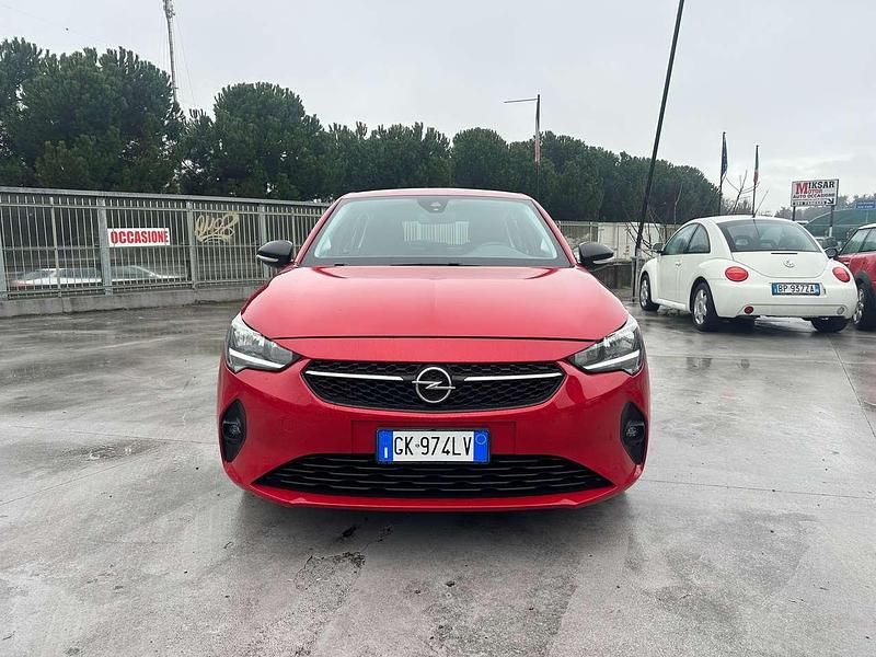 Usata Opel Corsa Elegance 101 CV (74 kW) 2022 Rosso Berlina
