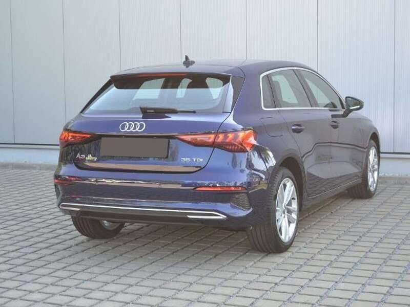 Usata Audi A3 Advanced 150 CV (110 kW) 2020 Blu/azzurro Berlina
