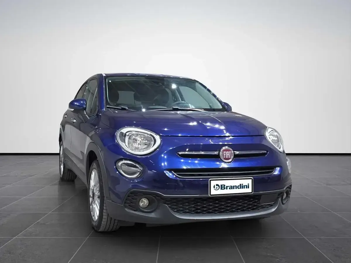 Usata Fiat 500X Connect 95 CV (69 kW) 2021 Blu SUV