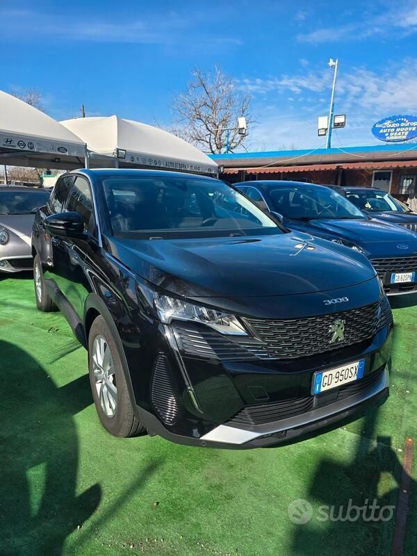 Usata Peugeot 3008 Business-Line 131 CV (96 kW) 2020 Nero SUV