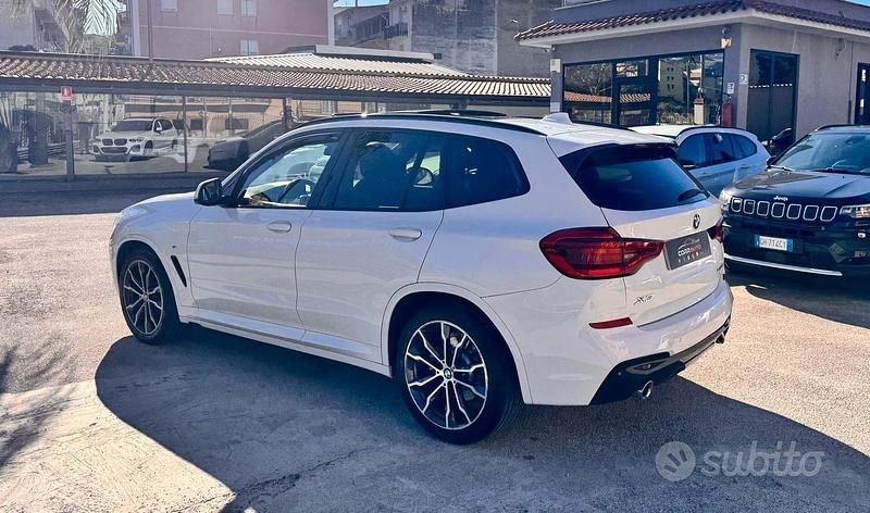 Usata BMW X3 M Sport 190 CV (139 kW) 2019 Bianco SUV