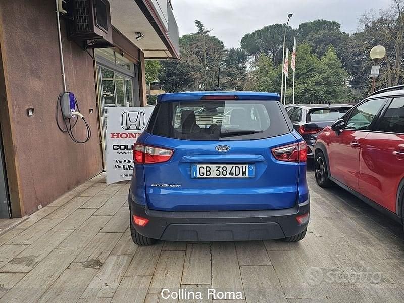 Usata Ford Ecosport 101 CV (74 kW) 2020 Blu/azzurro SUV