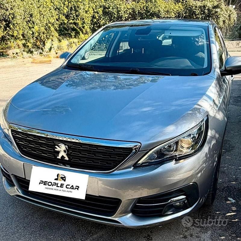 Usata Peugeot 308 Allure 131 CV (96 kW) 2019 Grigio Berlina