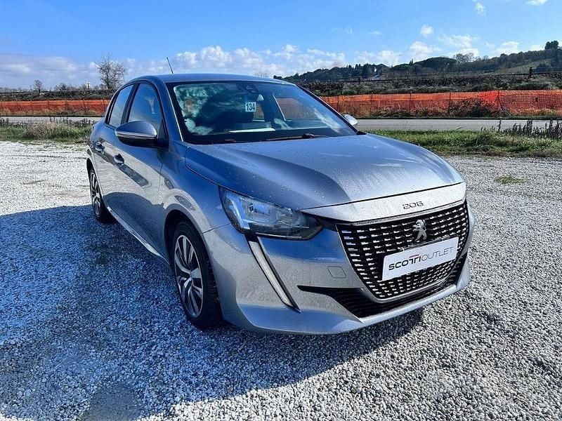 Usata Peugeot 208 Active 101 CV (74 kW) 2020 Grigio Utilitaria