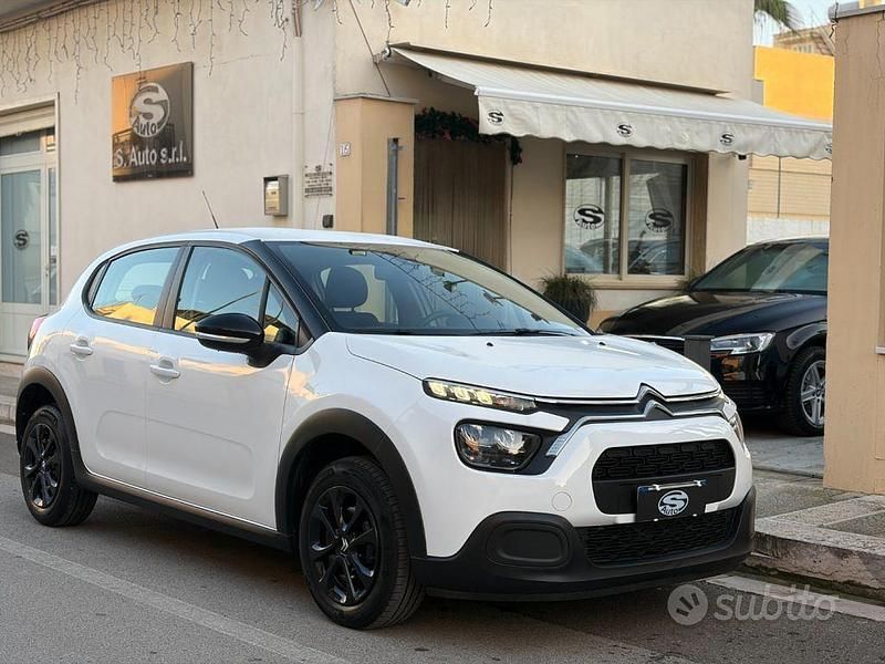 Usata Citroën C3 Feel 102 CV (75 kW) 2022 Bianco Utilitaria