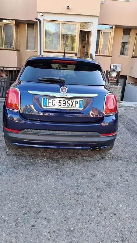 Usata Fiat 500 Lounge 95 CV (69 kW) 2016 Blu/azzurro Station wagon