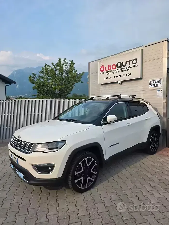 Usata Jeep Compass 140 CV (102 kW) 2020 Bianco SUV