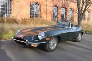 Verde Usata 1969 Jaguar E-Type Cabrio | 109.000 € - Immagine 1/4