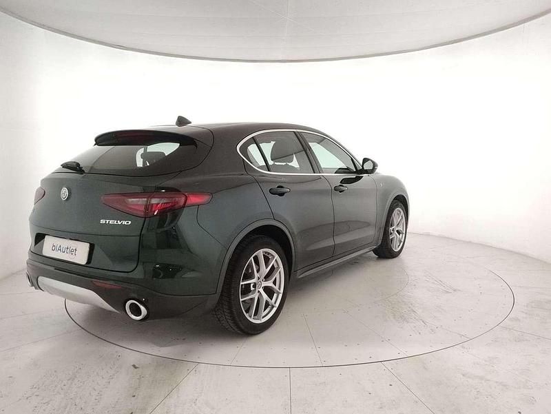 Usata Alfa Romeo Stelvio Ti 210 CV (154 kW) 2021 Verde SUV