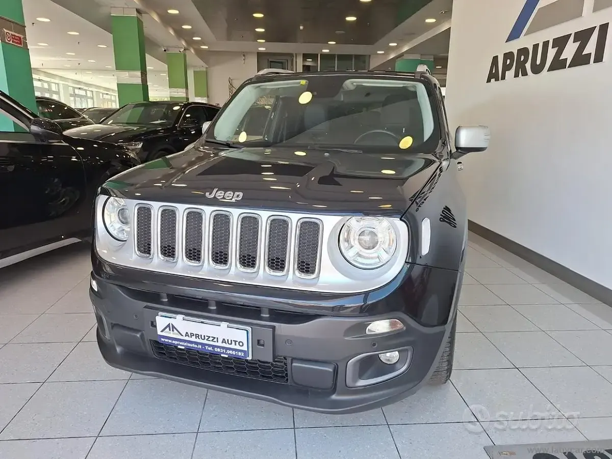 Usata Jeep Renegade Limited 120 CV (88 kW) 2017 Nero SUV