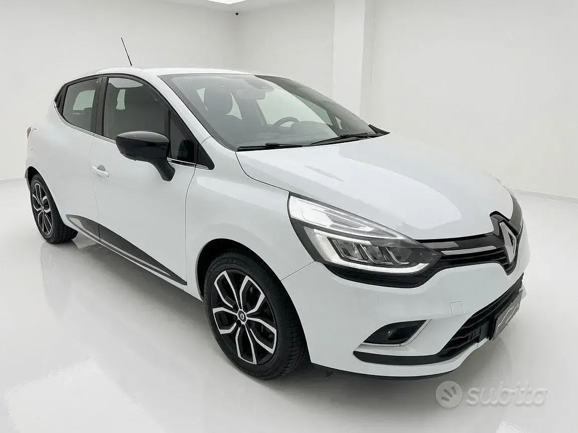 Usata Renault Clio IV 75 CV (55 kW) 2018 Bianco Berlina