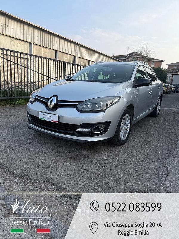Usata Renault Mégane GrandTour 110 CV (80 kW) 2015 Grigio Station wagon