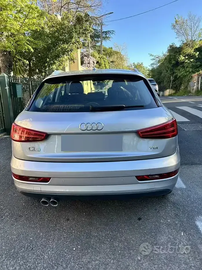 Usata Audi Q3 120 CV (88 kW) 2017 Grigio SUV