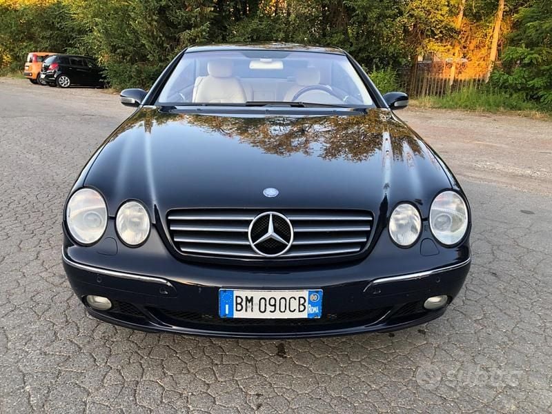Usata Mercedes CL600 367 CV (269 kW) 2000 Blu Coupé