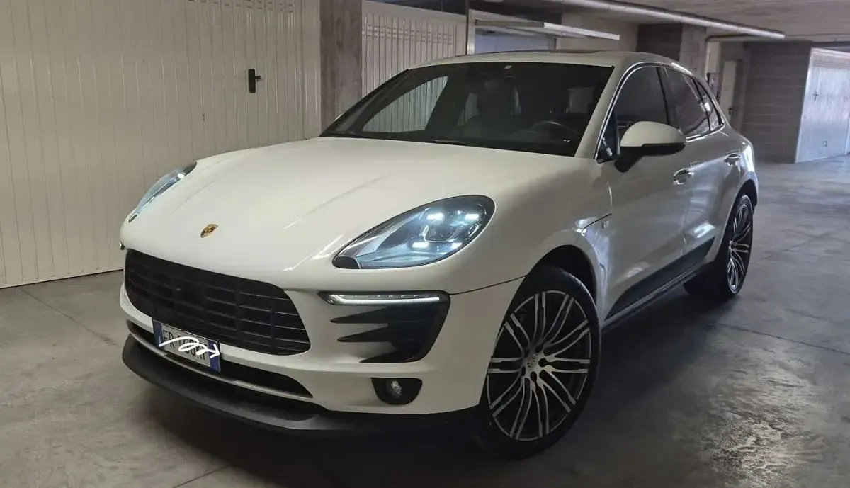 Usata Porsche Macan 252 CV (185 kW) 2018 Bianco SUV