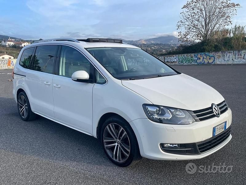 Bianco Usata 2013 VW Sharan Highline Monovolume | 14.500 € - Immagine 1/4