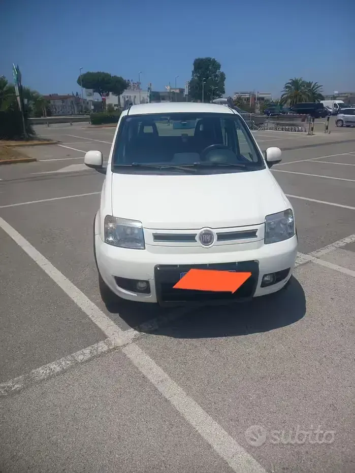 Usata Fiat Panda 4x4 75 CV (55 kW) 2011 Bianco Utilitaria