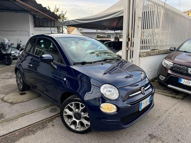 Usata Fiat 500 Lounge 85 CV (62 kW) 2019 Blu Berlina