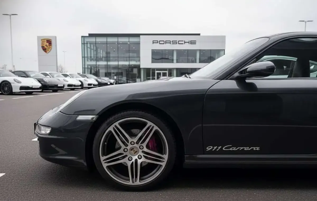 Usata Porsche 911 Carrera Cabriolet 300 CV (220 kW) 2007 Nero Cabrio