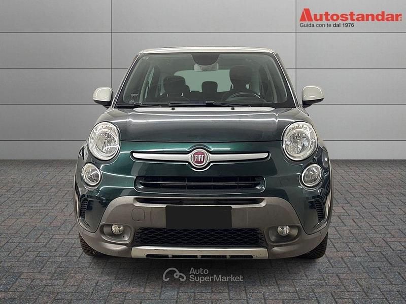 Usata Fiat 500L Trekking 95 CV (69 kW) 2014 Verde Monovolume