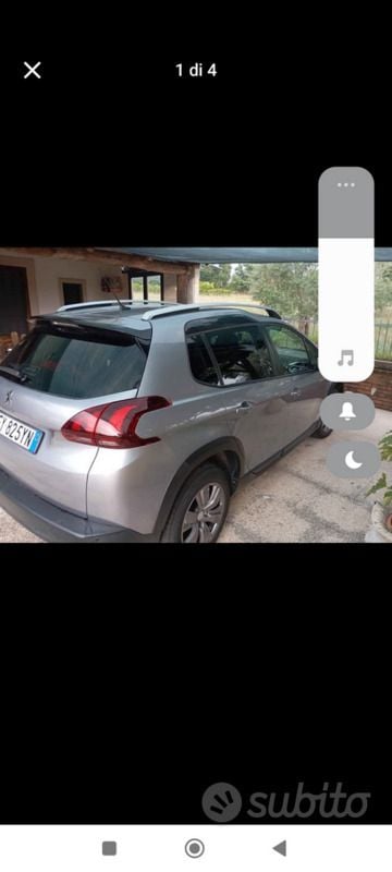 Usata Peugeot 2008 68 CV (50 kW) 2019 Grigio SUV