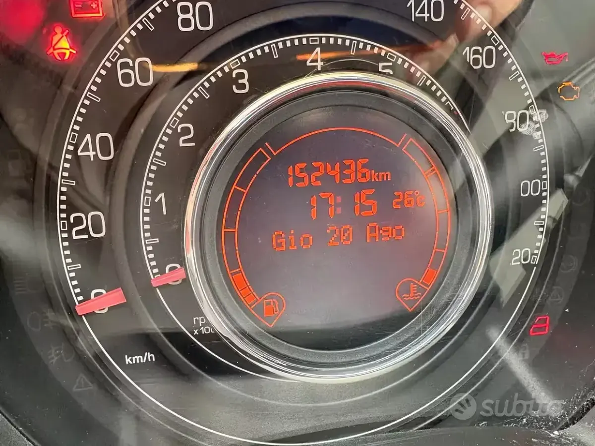 Usata Fiat 500 Sport 86 CV (63 kW) 2011 Nero Berlina