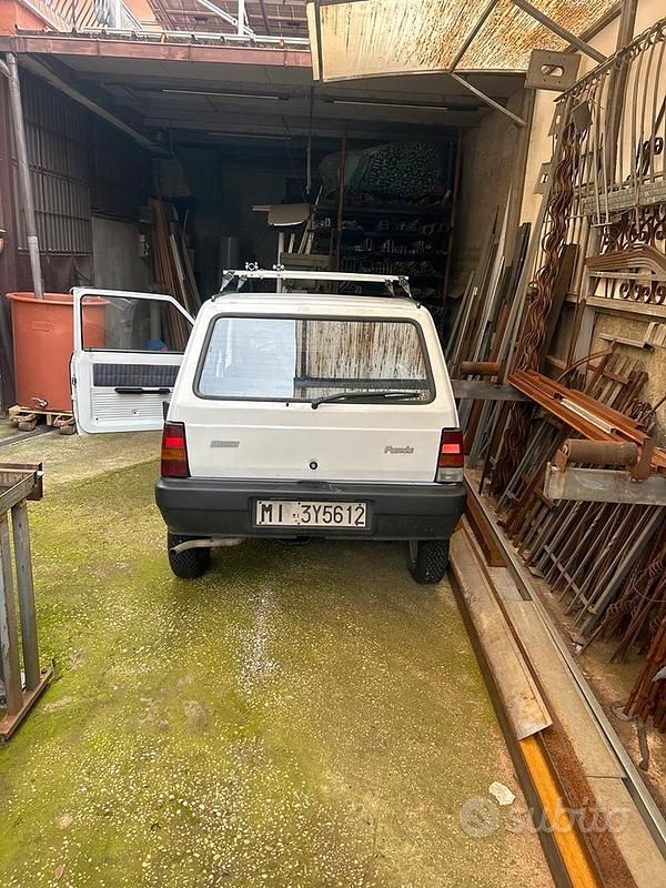 Usata Fiat Panda 4x4 Trekking 1993 Bianco Utilitaria