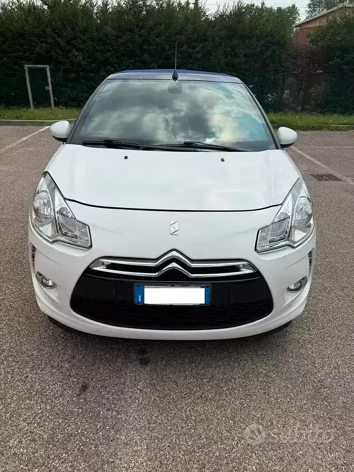 Usata Citroën DS3 92 CV (67 kW) 2014 Bianco Cabrio