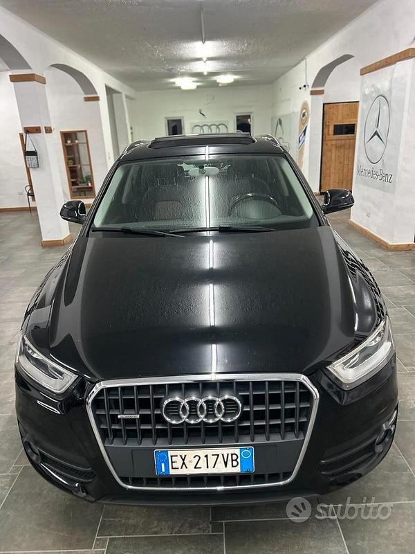 Usata Audi Q3 Advanced Plus 140 CV (102 kW) 2014 Nero SUV