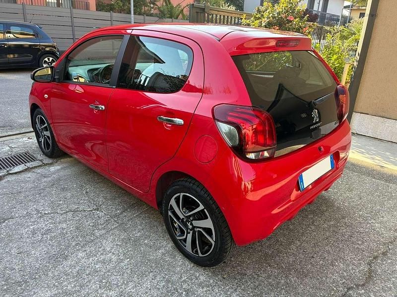Usata Peugeot 108 Allure 72 CV (52 kW) 2018 Rosso Utilitaria