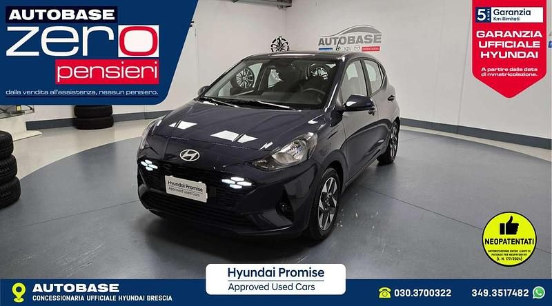 Lumen grey pearl Nuova 2025 Hyundai i10 Due volumi | 15.900 € - Immagine 1/3