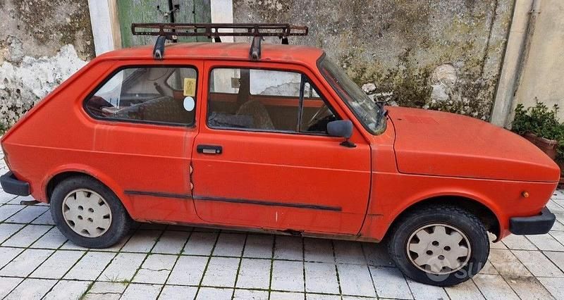 Usata Fiat 127 45 CV (33 kW) 1981 Rosso Berlina