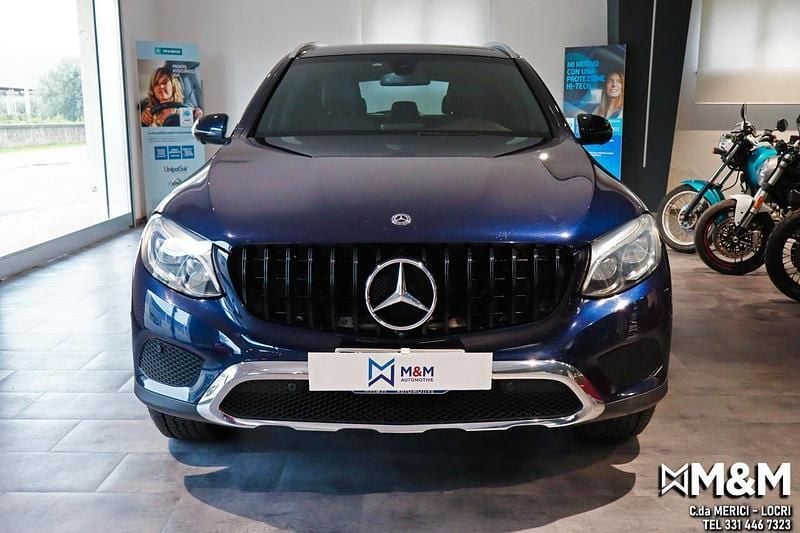 Usata Mercedes GLC350 Exclusive 210 CV (154 kW) 2018 Blu SUV