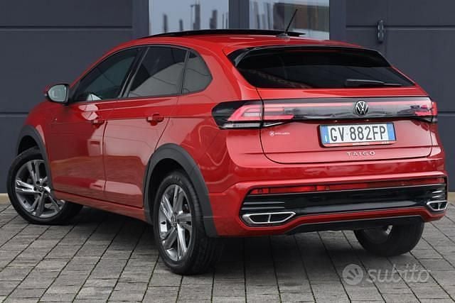 Usata VW Taigo R-line 116 CV (85 kW) 2024 Rosso SUV