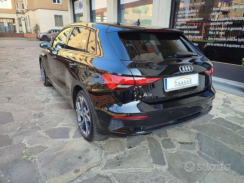 Usata Audi A3 Business 110 CV (80 kW) 2023 Nero Berlina