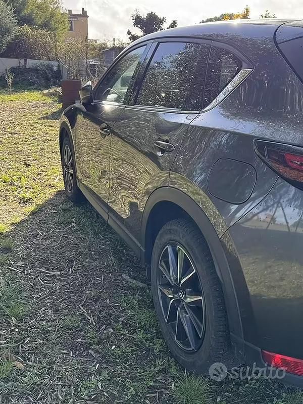 Gebraucht Mazda CX-5 Exclusive 175 PS (128 kW) 2017 Grau SUV