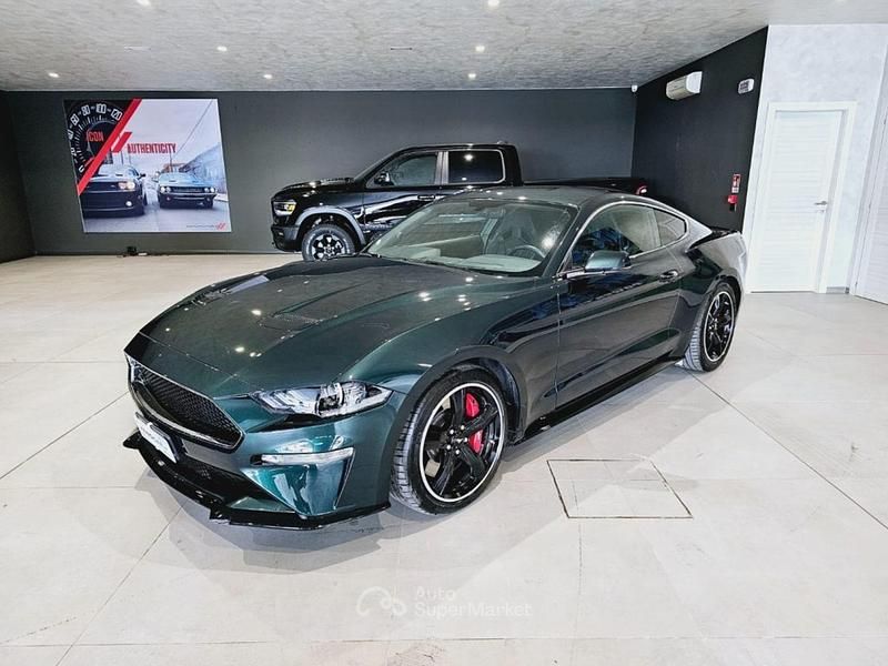 Usata Ford Mustang GT Bullitt 480 CV (353 kW) 2019 Verde metallizzato Coupé