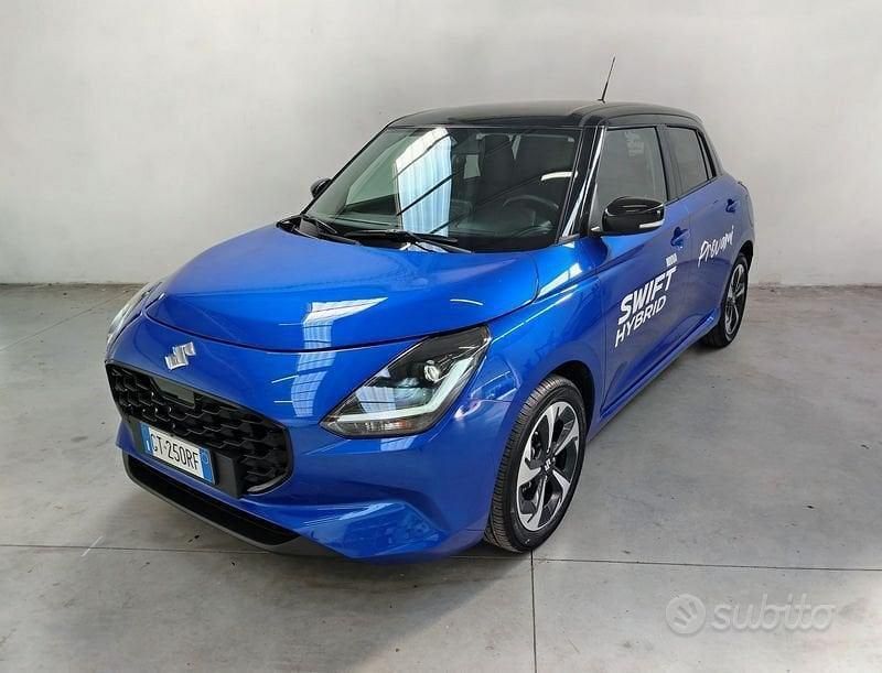 Usata Suzuki Swift 83 CV (61 kW) 2024 Blu Utilitaria
