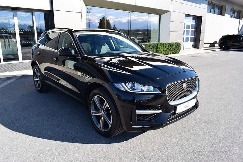 Usata Jaguar F-Pace R-Sport 300 CV (220 kW) 2016 Nero SUV