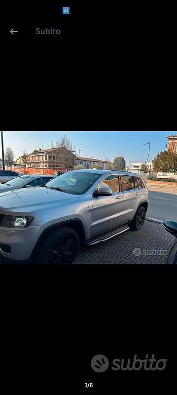 Usata Jeep Grand Cherokee Limited 241 CV (177 kW) 2013 Grigio SUV