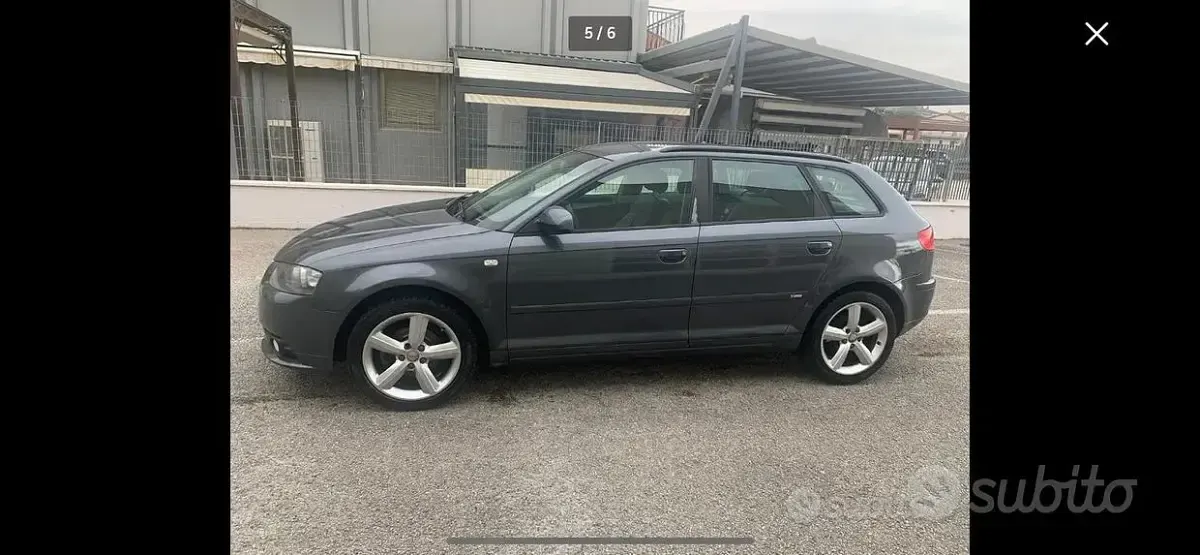Begagnad Audi A3 105 HK (77 kW) 2006 Grå Halvkombi