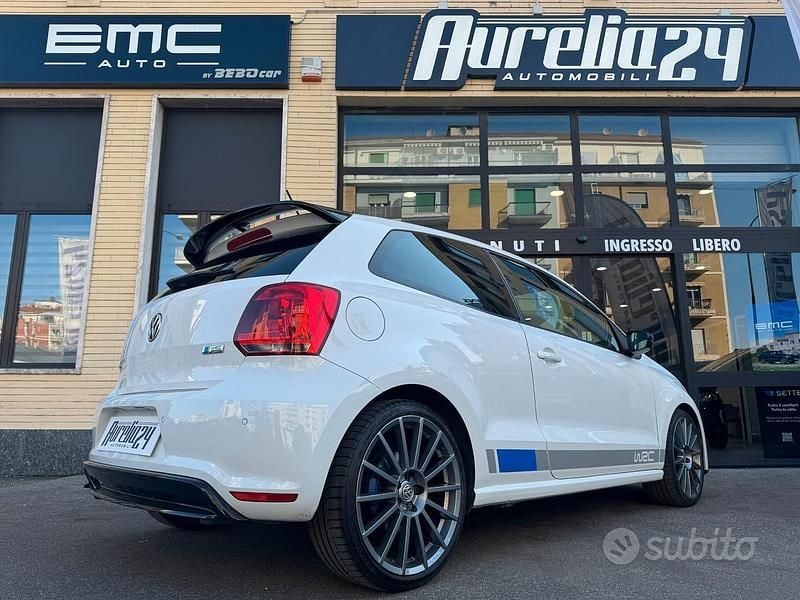 Usata VW Polo R 220 CV (161 kW) 2013 Bianco Utilitaria