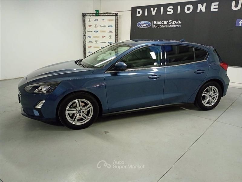 Usata Ford Focus Business Edition 101 CV (74 kW) 2020 Blu metallizzato Berlina